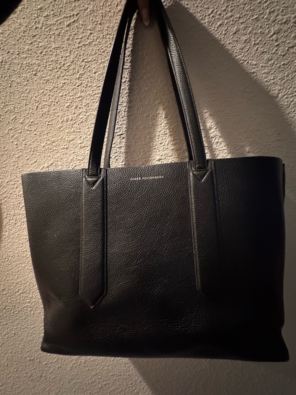 Busy Bee Tech Tote Black & Brown